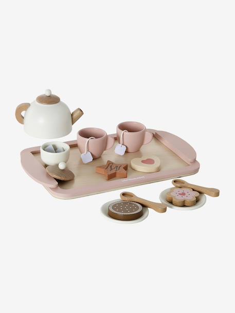 Tea Set in FSC® Wood rose 