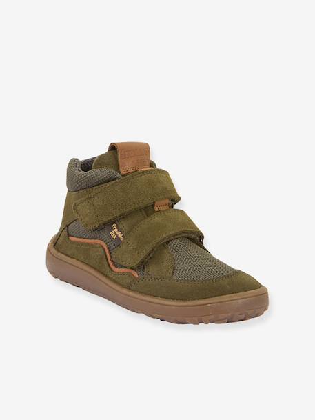 BAREFOOT TEX AUTUMN Froddo touch-fastening shoes for children bordeaux red+night blue+olive+violet 