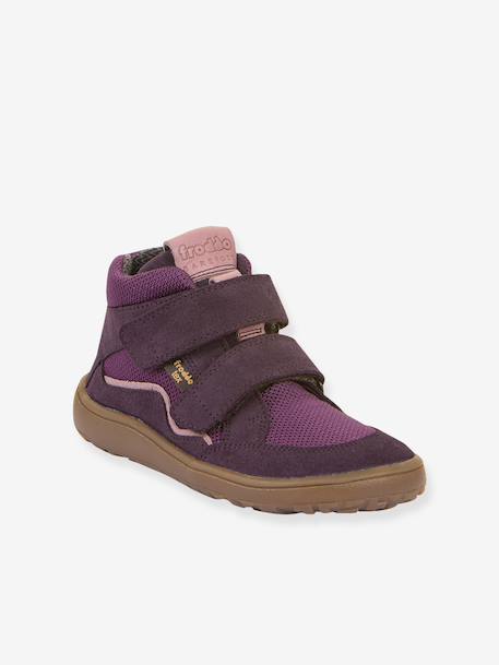 BAREFOOT TEX AUTUMN Froddo touch-fastening shoes for children bordeaux red+night blue+olive+violet 