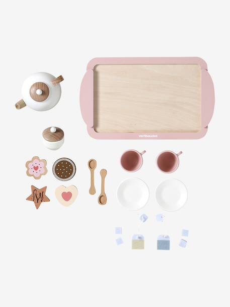 Tea Set in FSC® Wood rose 