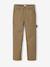 Loose Canvas Trousers JONEN cappuccino 