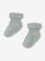 Knitted Jumpsuit + Socks Set for Newborns sage green 
