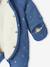 Denim Pramsuit with All-Over Print, for Newborns stone 
