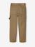 Loose Canvas Trousers JONEN cappuccino 
