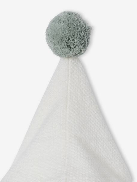 Knitted Jumpsuit + Socks Set for Newborns sage green 