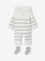 Knitted Jumpsuit + Socks Set for Newborns sage green 