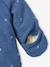 Denim Pramsuit with All-Over Print, for Newborns stone 