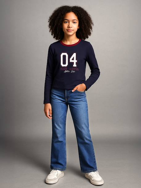 Flared Jeans for Girls, JONEN denim grey+light blue+medium blue 