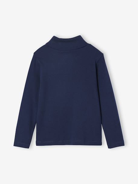 Pack of 3 Long Sleeve T-Shirts for Boys navy blue 