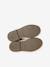 Leather Boots for Girls, Designed for Autonomy gold+navy blue 