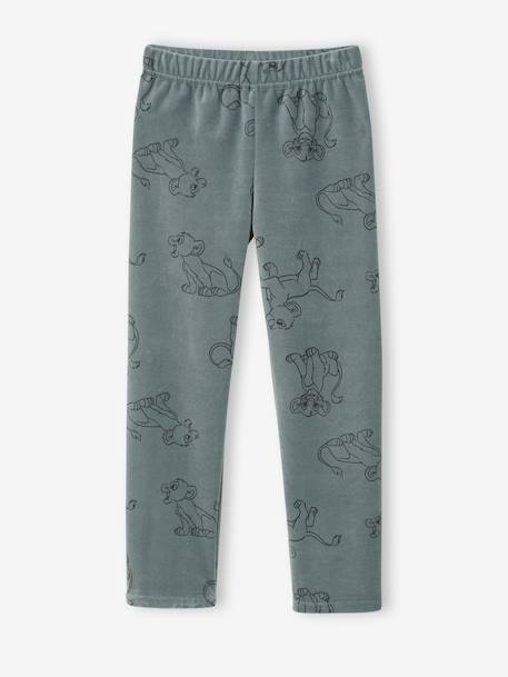 Disney® ROI LION boys' velvet pyjamas printed green 