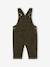 Baby sweatshirt + dungaree set khaki 