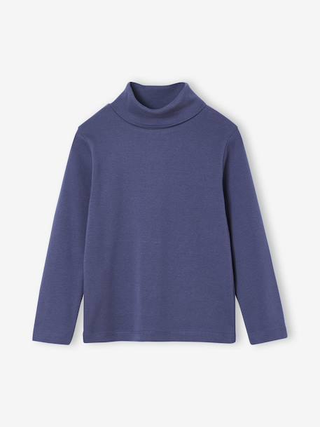 Pack of 3 Long Sleeve T-Shirts for Boys navy blue 