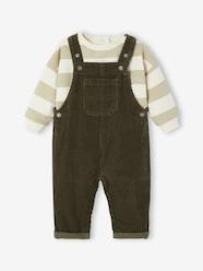 Baby sweatshirt + dungaree set
