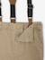 Corduroy Trousers with Removable Braces, for Babies beige 