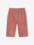 Baby wide-leg velvet trousers old rose 