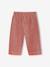 Baby wide-leg velvet trousers old rose 