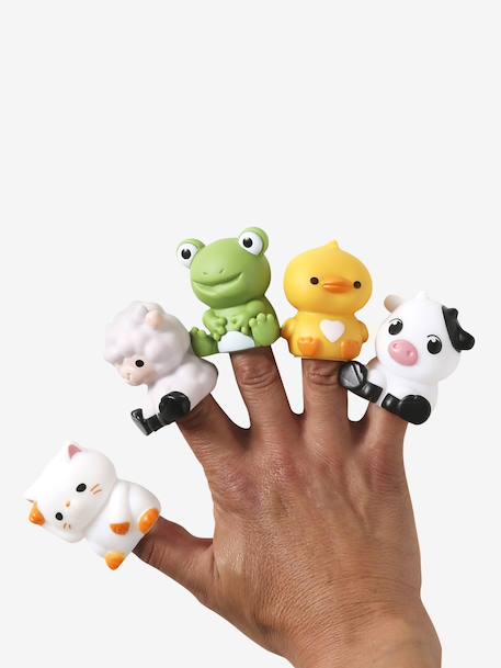Cube Tower with Finger Puppets green 