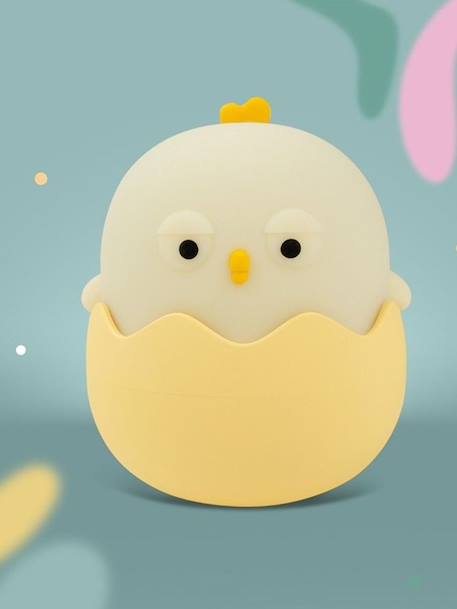 Rechargeable chick night light yellow 