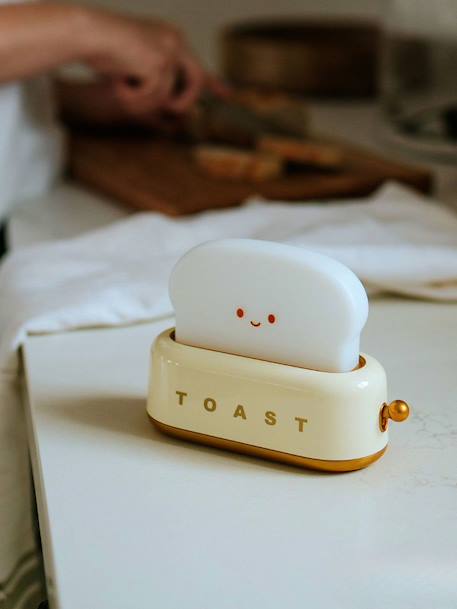 Toaster Night Light, Rechargeable yellow 