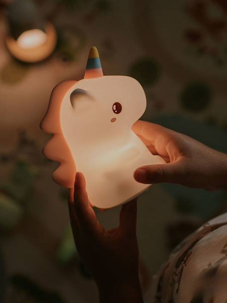 Rechargeable unicorn night light white 