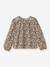 Blouse for Girls in Liberty Libby Fabric, CYRILLUS rose 