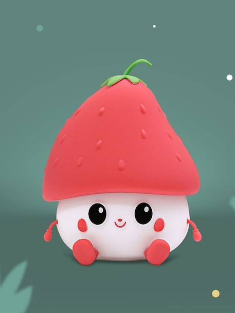 Rechargeable strawberry night light white 