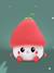 Rechargeable strawberry night light white 