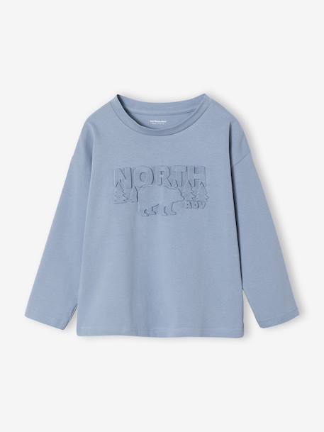 Long-Sleeved T-Shirt for Boys light blue 