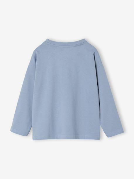 Long-Sleeved T-Shirt for Boys light blue 