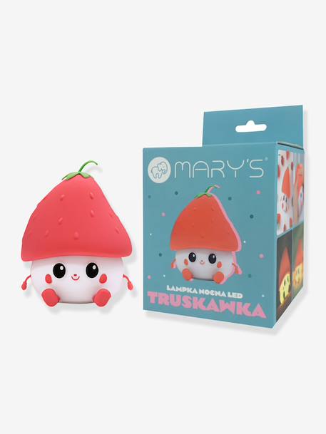 Rechargeable strawberry night light white 