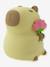 Rechargeable Capybara florist night light beige 