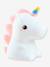 Rechargeable unicorn night light white 