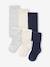 Pack of 3 Knitted Tights for Babies beige+ecru+old rose+White 