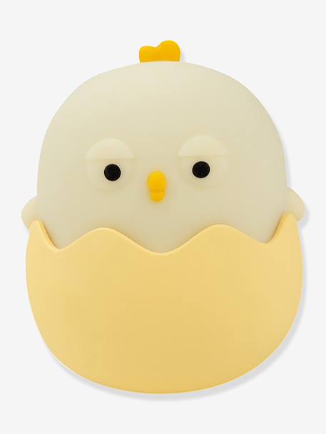 Rechargeable chick night light yellow 