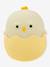Rechargeable chick night light yellow 