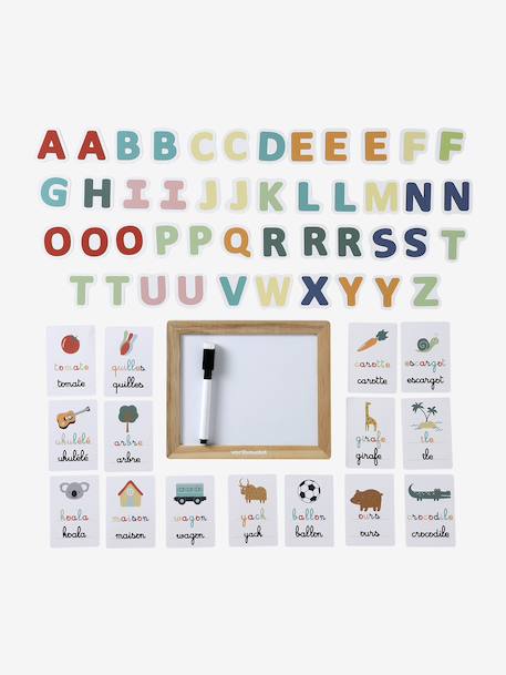 Learning Letters Blackboard in FSC® Wood white 