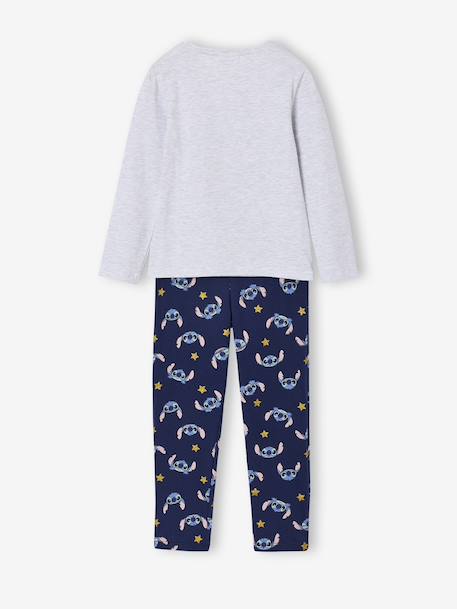 Girls' Disney LILO & STITCH Christmas pyjamas navy blue 