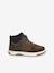 Lined Synthetic Trainers with Elasticated Laces and Hook-&-Loop Fasteners, for Boys brown 