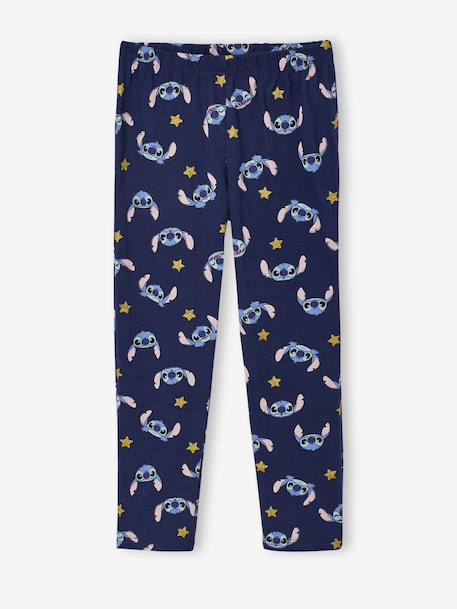 Girls' Disney LILO & STITCH Christmas pyjamas navy blue 