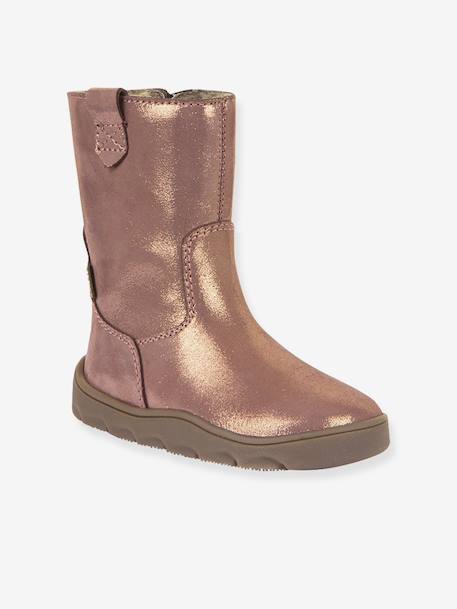 Barefoot boots for girls BAREFOOT ZERU TEX FRODDO blush+fuchsia 