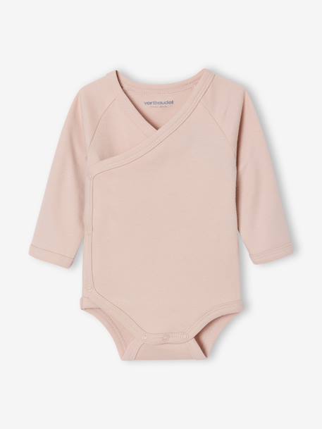 Set of 3 Items for Newborns: 1 Sleepsuit + 2 Bodysuits ecru 