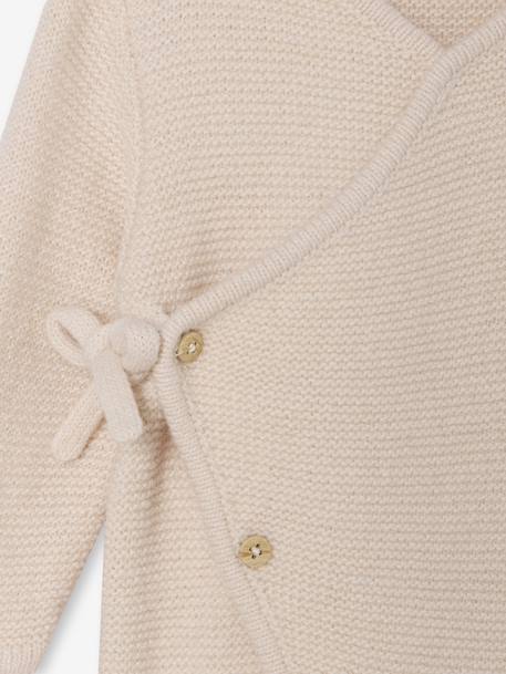 2-Piece Set for Newborns: Jumpsuit + Beanie marl beige 