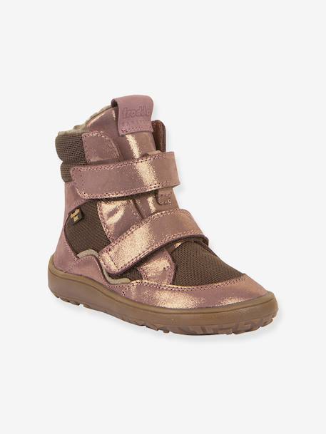 Girls' BAREFOOT TEX WINTER FRODDO winter boots blush 