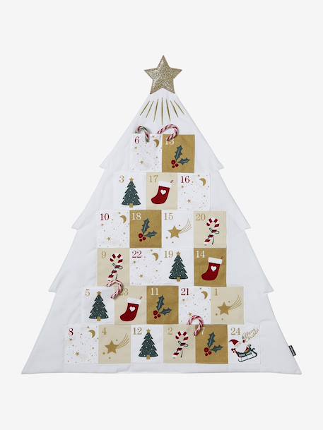 White Fir Advent Calendar white 