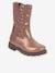 Girls' MAXINE TEX FRODDO boots blush+bordeaux red 