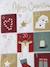 Merry Christmas Advent calendar printed white 