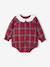 Christmas Ensemble for Babies: Romper & Tights, Vertbaudet x ENVIE Collab. red 