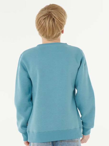 Tropic Daze Round Neckline Sweatshirt for Children, RIP CURL sky blue 