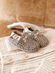 Elasticated, Soft Leather Slip-Ons for Babies
